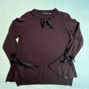 Ivanka Trump purple sweater